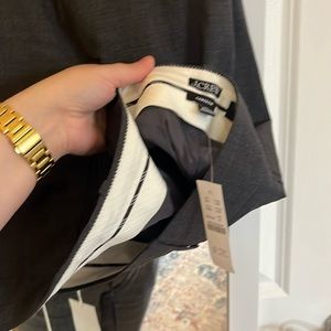 NWT J. Crew Cameron suit pants charcoal